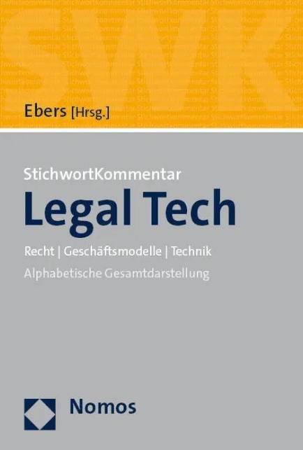 StichwortKommentar Legal Tech